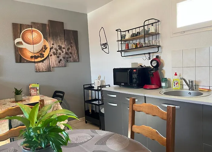 L'arbre De Vy - T2 42m2 Independant, 5 Pers, Garage, Proche Gare Apartament *