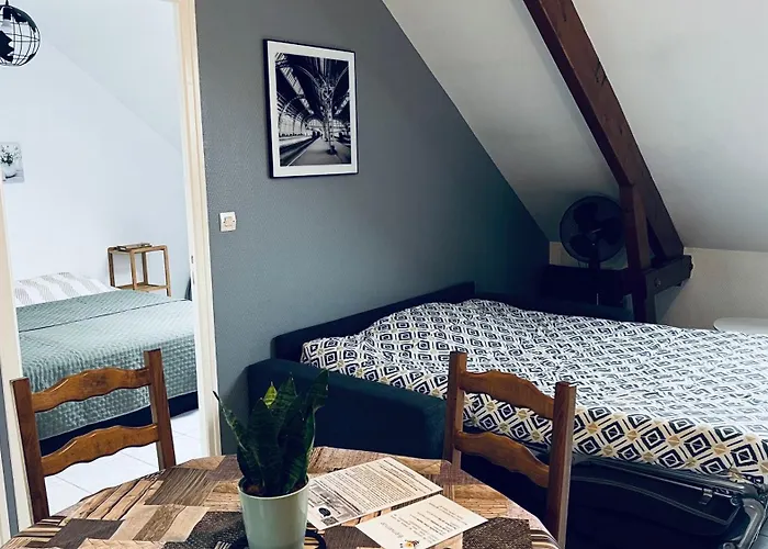 L'arbre De Vy - T2 42m2 Independant, 5 Pers, Garage, Proche Gare Apartamento Le Mans